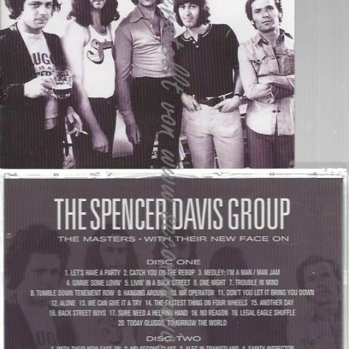 CD-- The Spencer Davis Group – The Masters - With Their New Face On