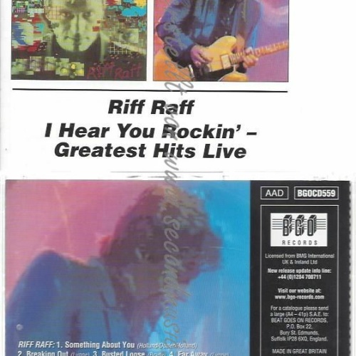CD-- HEAR YOU ROCKIN'/ DAVE EDMUNDS | --RIFF RAFF
