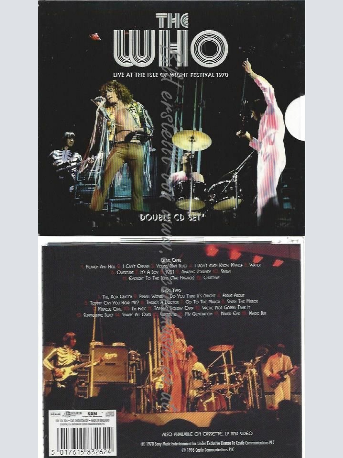 CD--THE WHO | --LIVE AT THE ISLE OF WIGHT