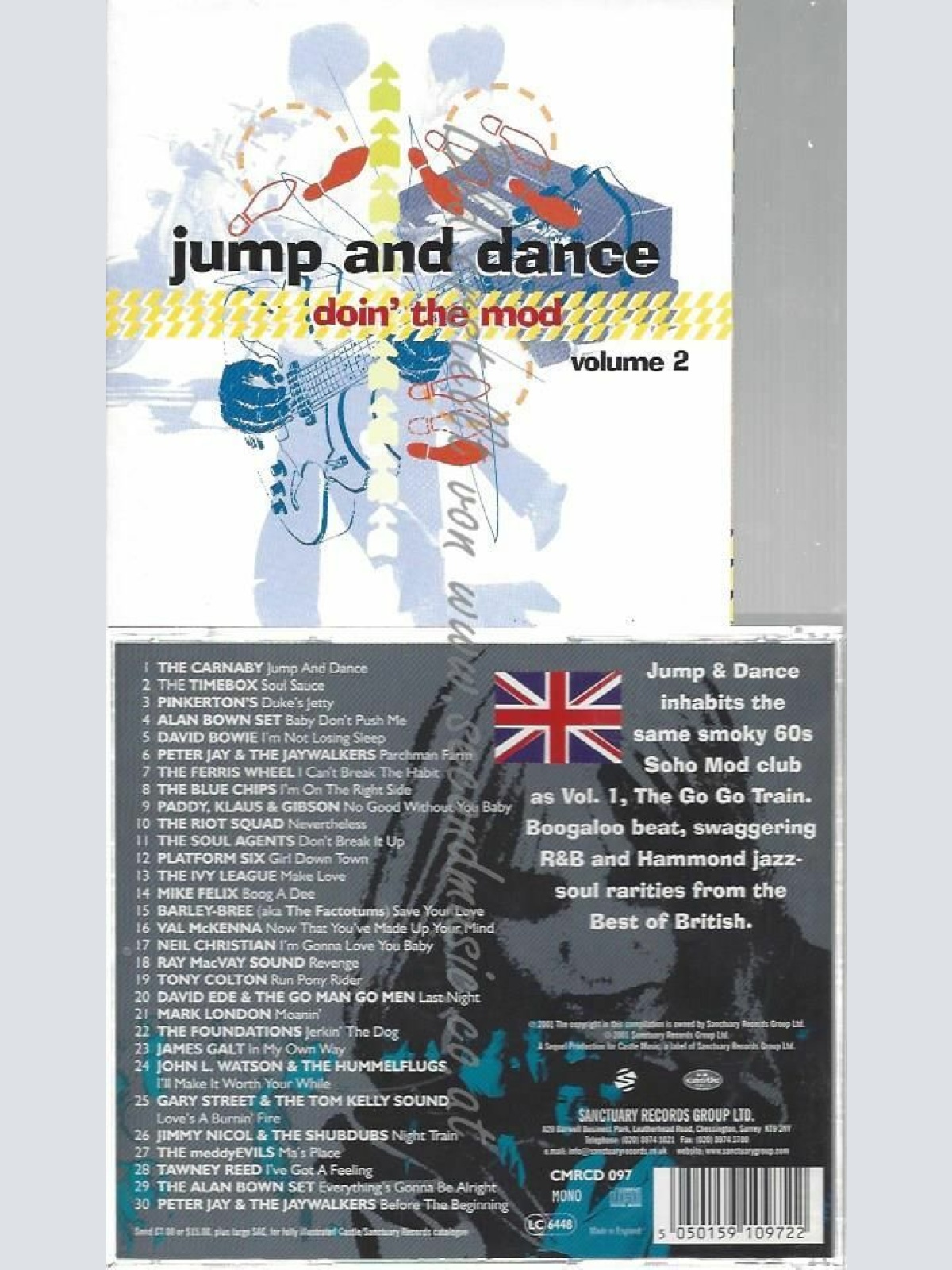 CD--DOING THE MOD 2 / VARIOUS | --JUMP AND DANCE