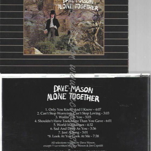 CD--DAVE MASON | --ALONE TOGETHER--MFSL UDCD573