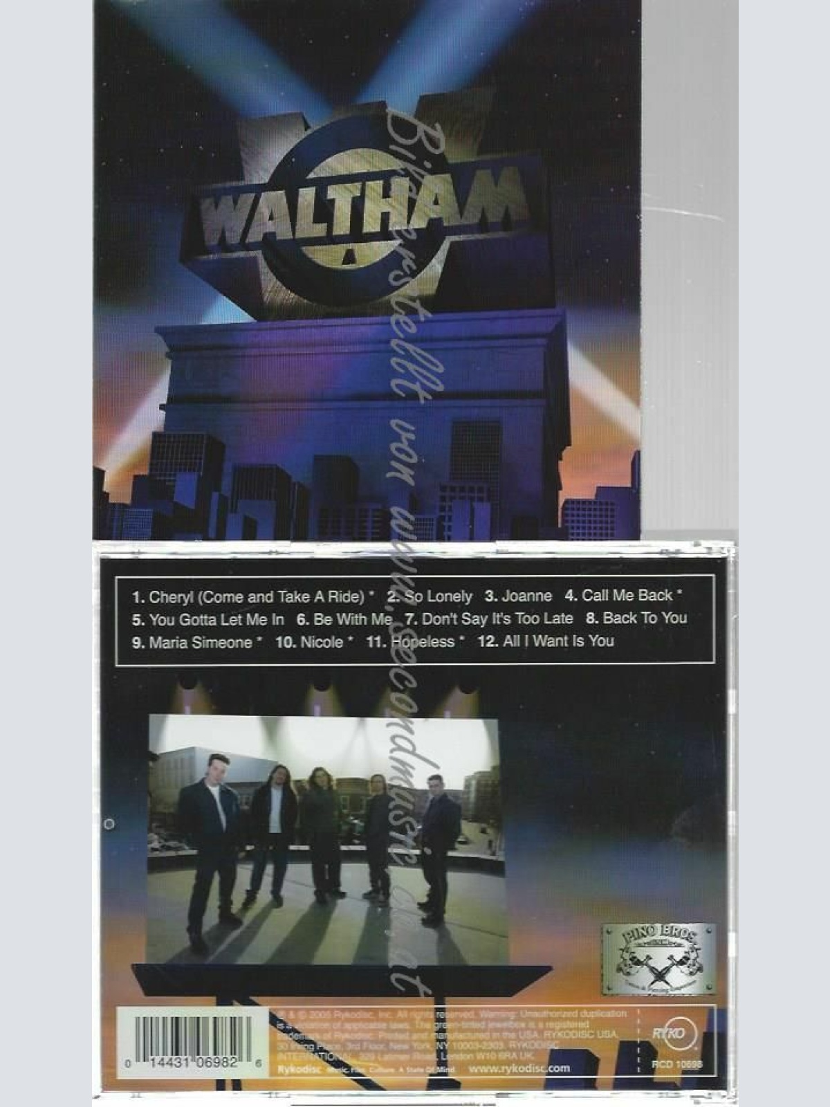 CD--WALTHAM | --WALTHAM