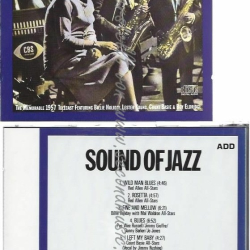 CD--ROY ELDRIDGE , COUNT BASIE , ET AL. | --SOUND OF JAZZ