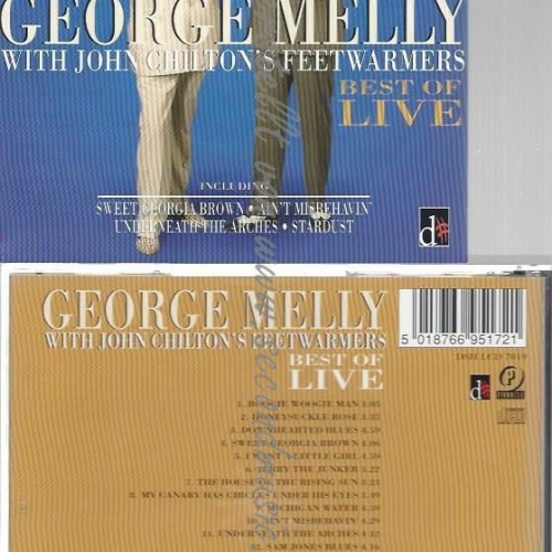 CD--GEORGE MELLY | --BEST OF LIVE