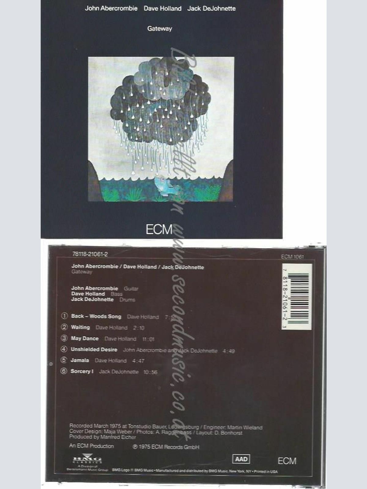 CD--JACK DEJOHNETTE , DAVE HOLLAND , ET AL. | --GATEWAY