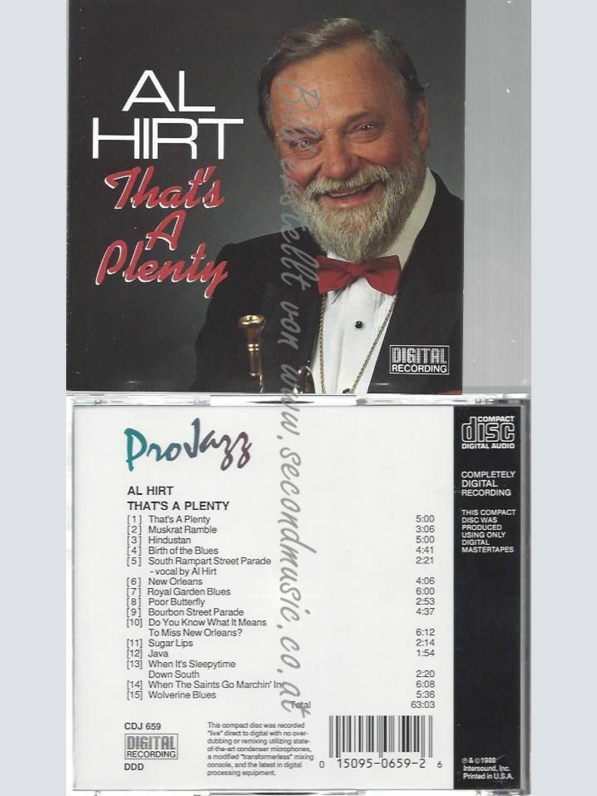 CD--AL HIRT | --THAT'S A PLENTY [US-]