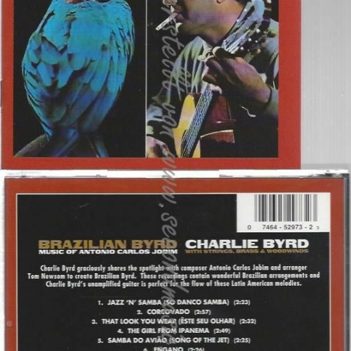 CD--CHARLIE BYRD   & ALDEMAROROMERO | --BRAZILIAN BYRD