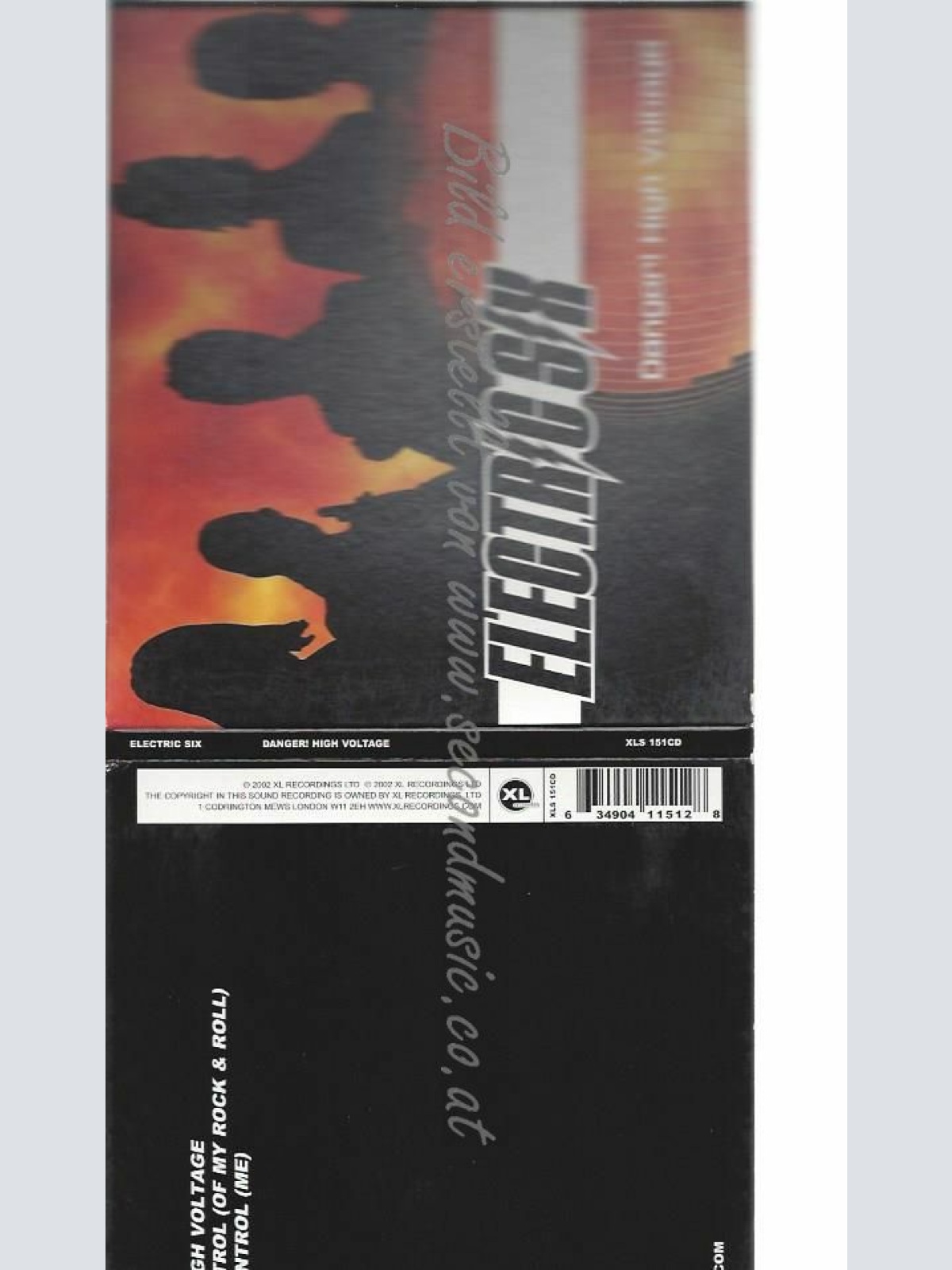 CD--ELECTRIC SIX | --DANGER!HIGH VOLTAGE