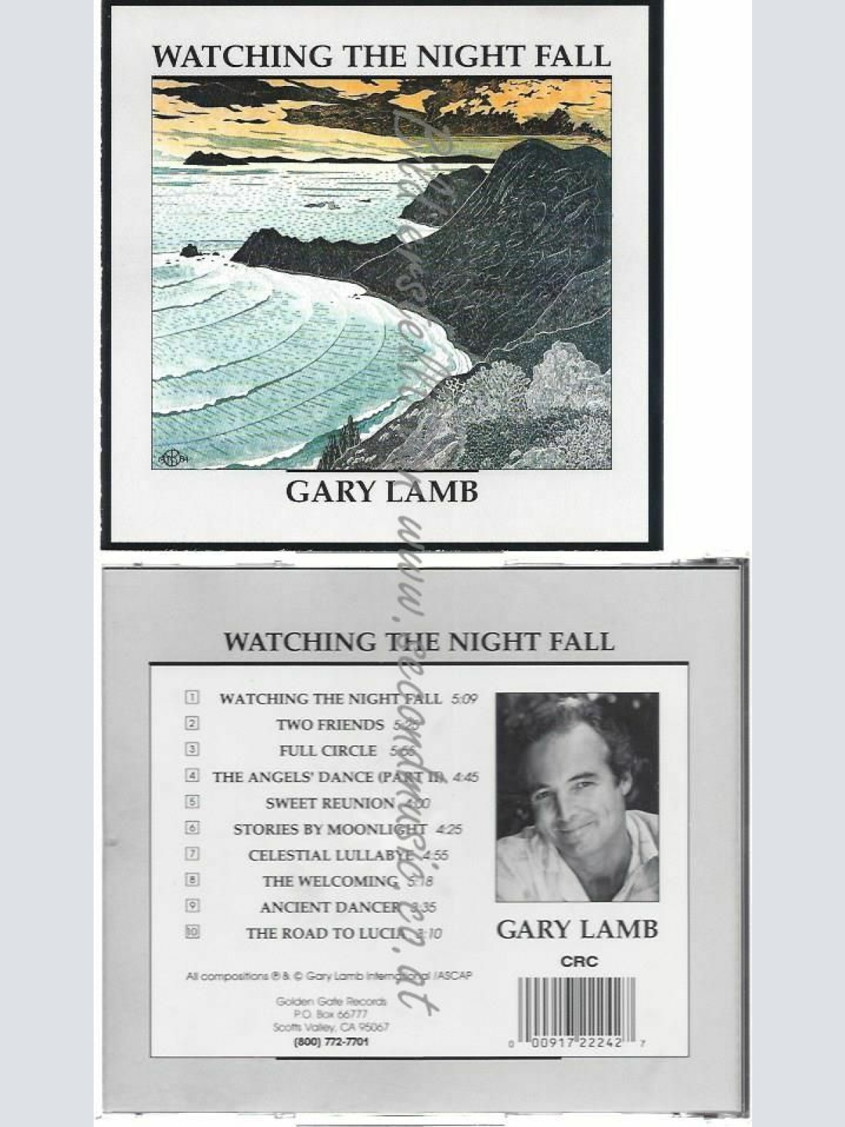 CD--GARY LAMB | --WATCHING THE NIGHT FALL
