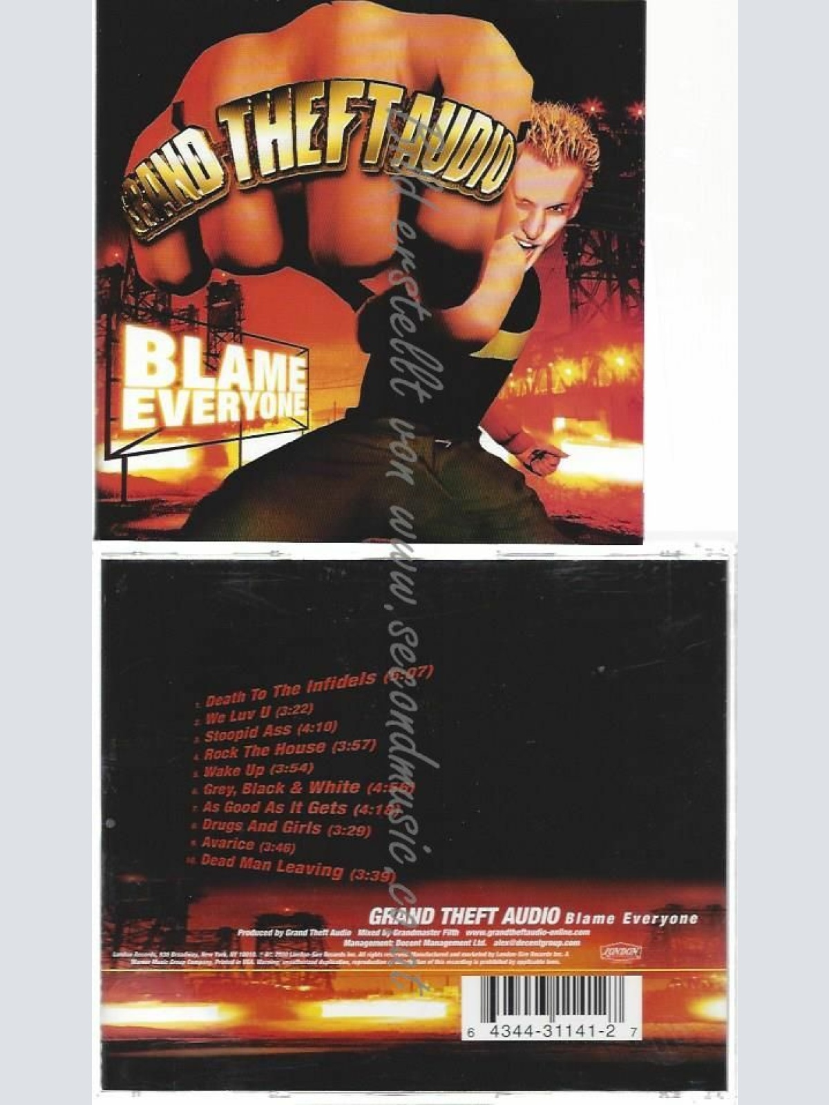 CD--GRAND THEFT AUTO  | --BLAME EVERYONE