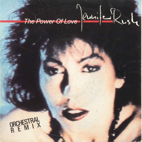 7", Single, RP, Red Jennifer Rush - The Power Of Love (Orchestral Remix)