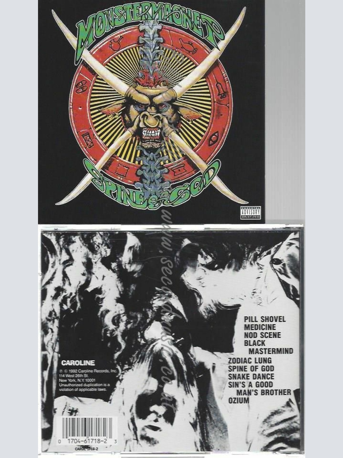 CD--MONSTER MAGNET | --SPINE OF GOD