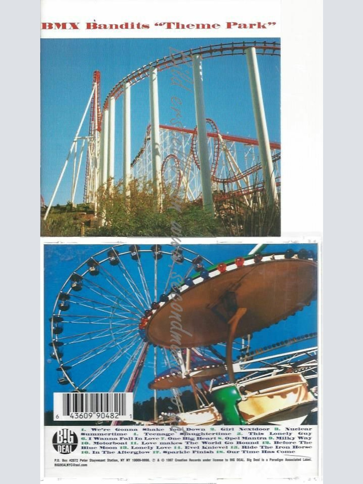 CD--BMX BANDITS | --THEME PARK