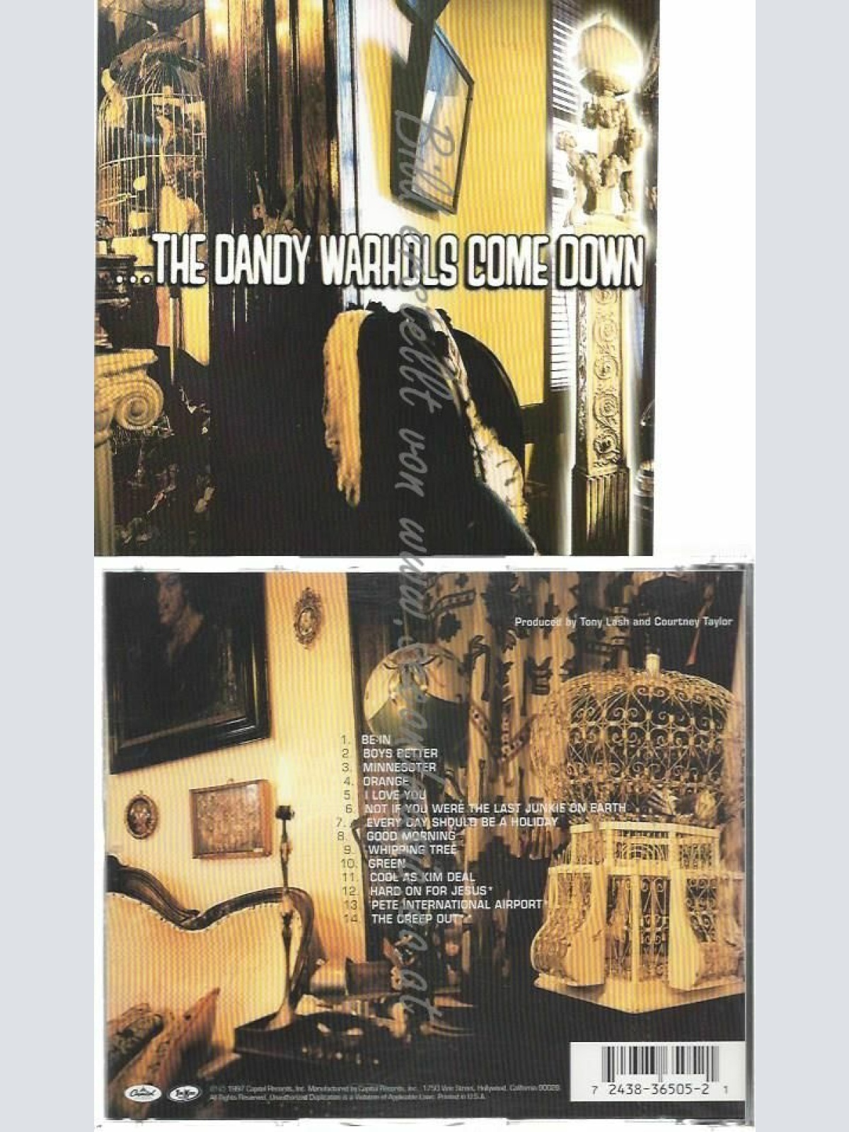 CD--DANDY WARHOLS | --COME DOWN