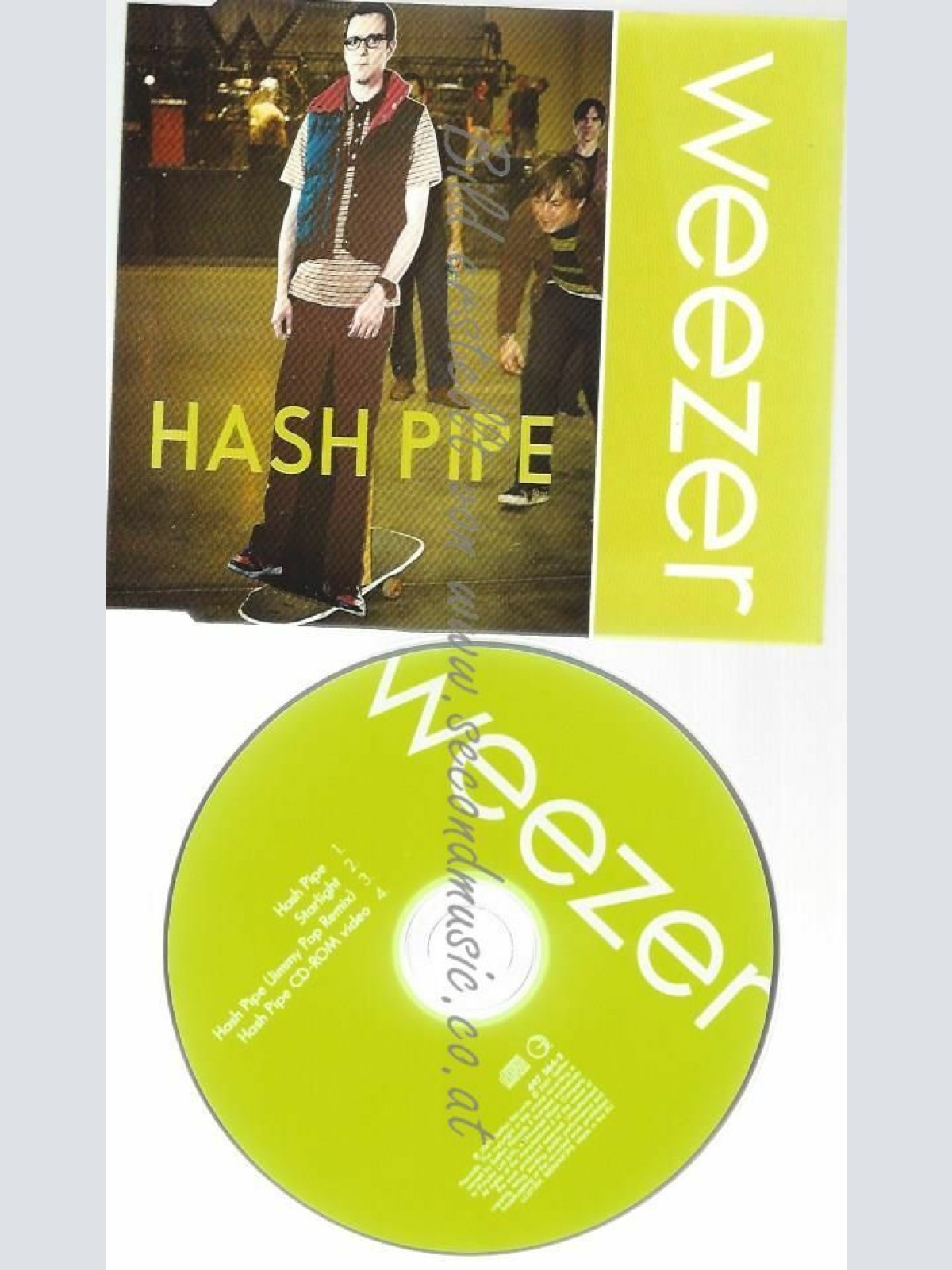 CD--WEEZER | --HASH PIPE [+STARLIGHT VIDEO]