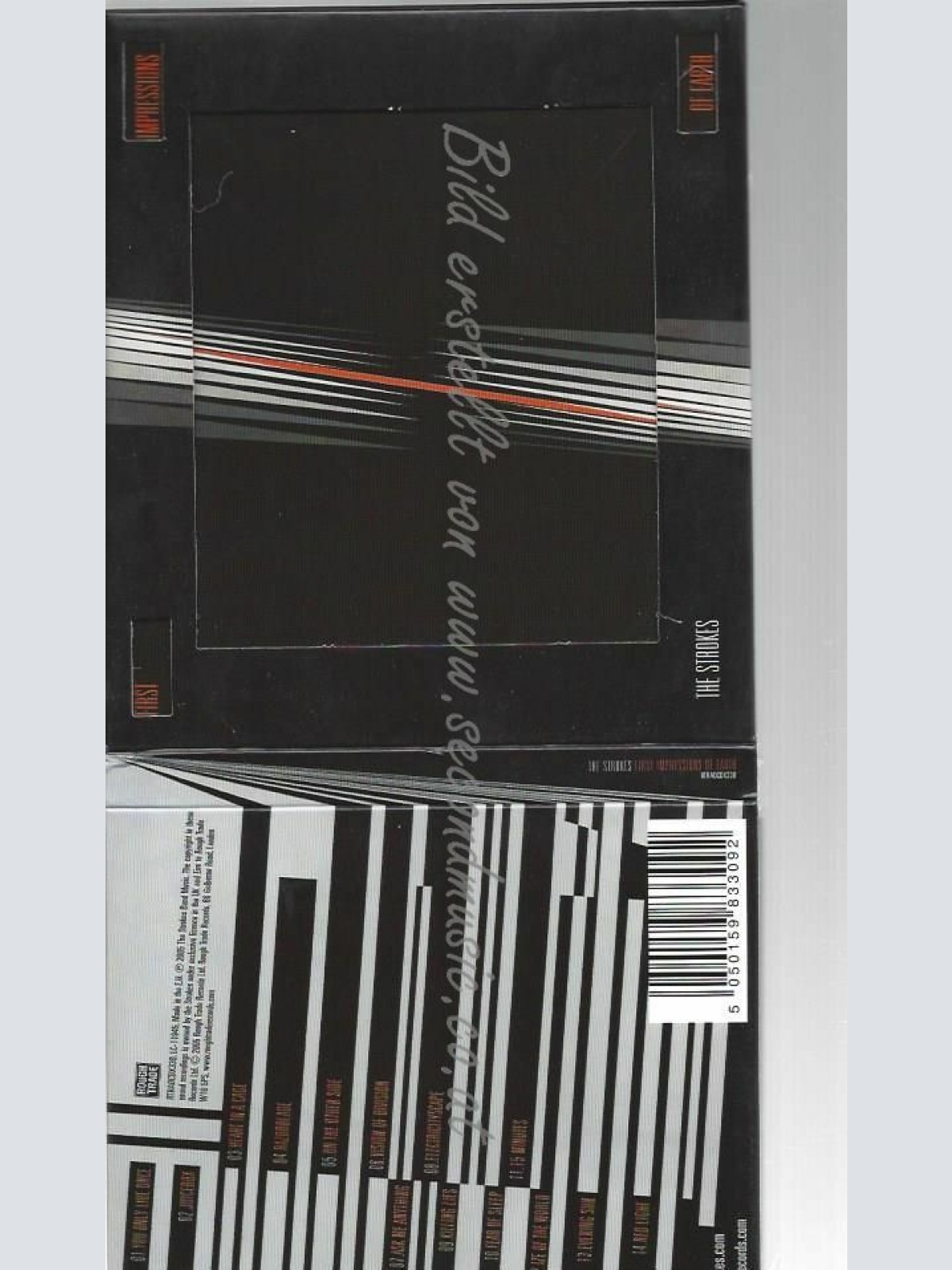 CD--THE STROKES | --FIRST IMPRESSIONS OF EARTH