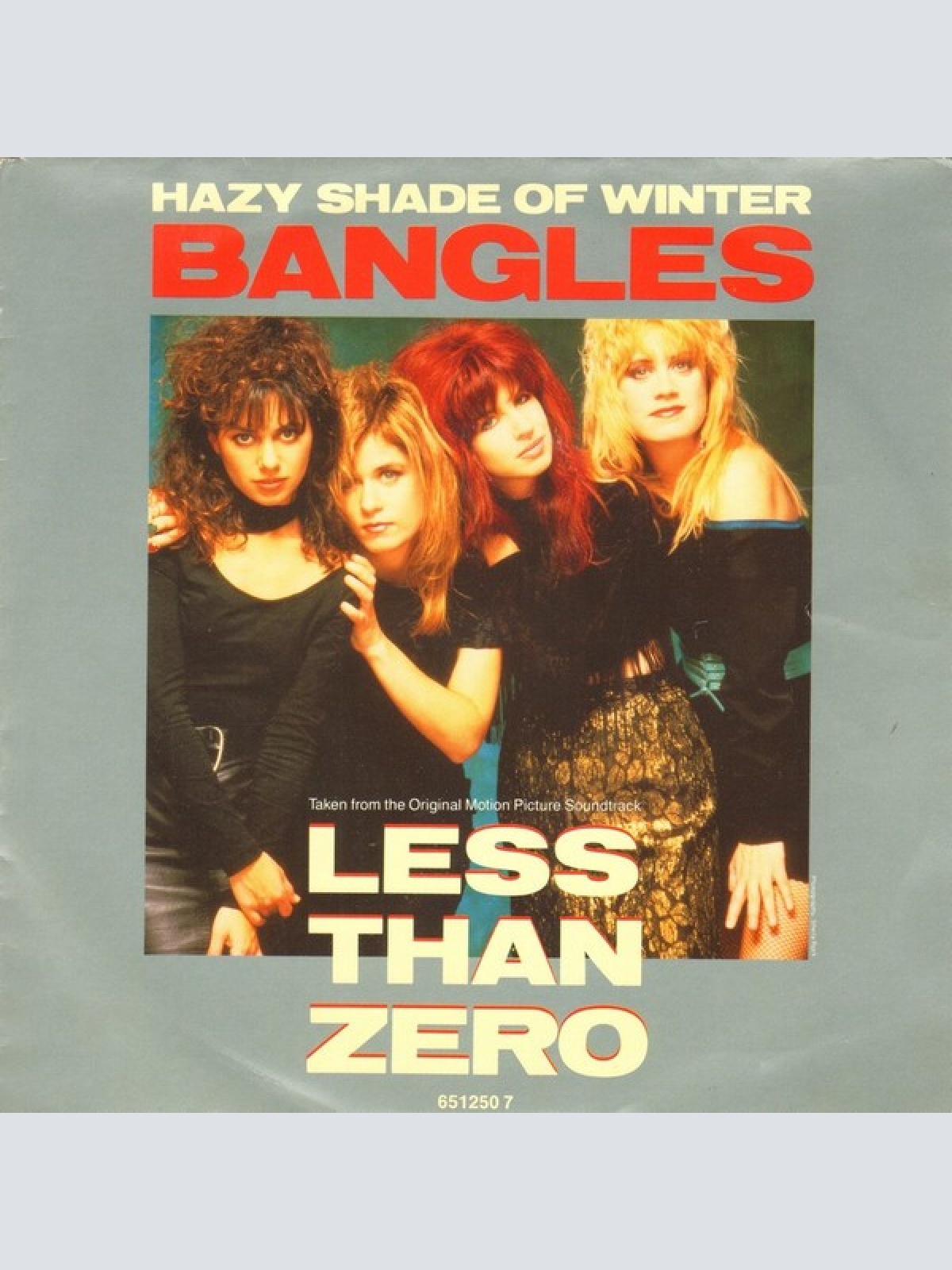 7", Single Bangles - Hazy Shade Of Winter