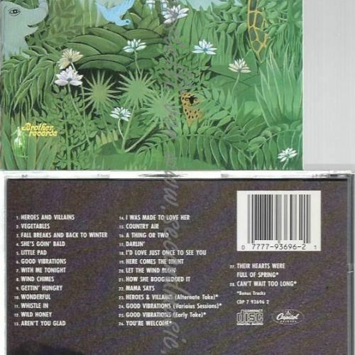 CD--ILD HONEY/ THE BEACH BOYS | --SMILEY SMILE