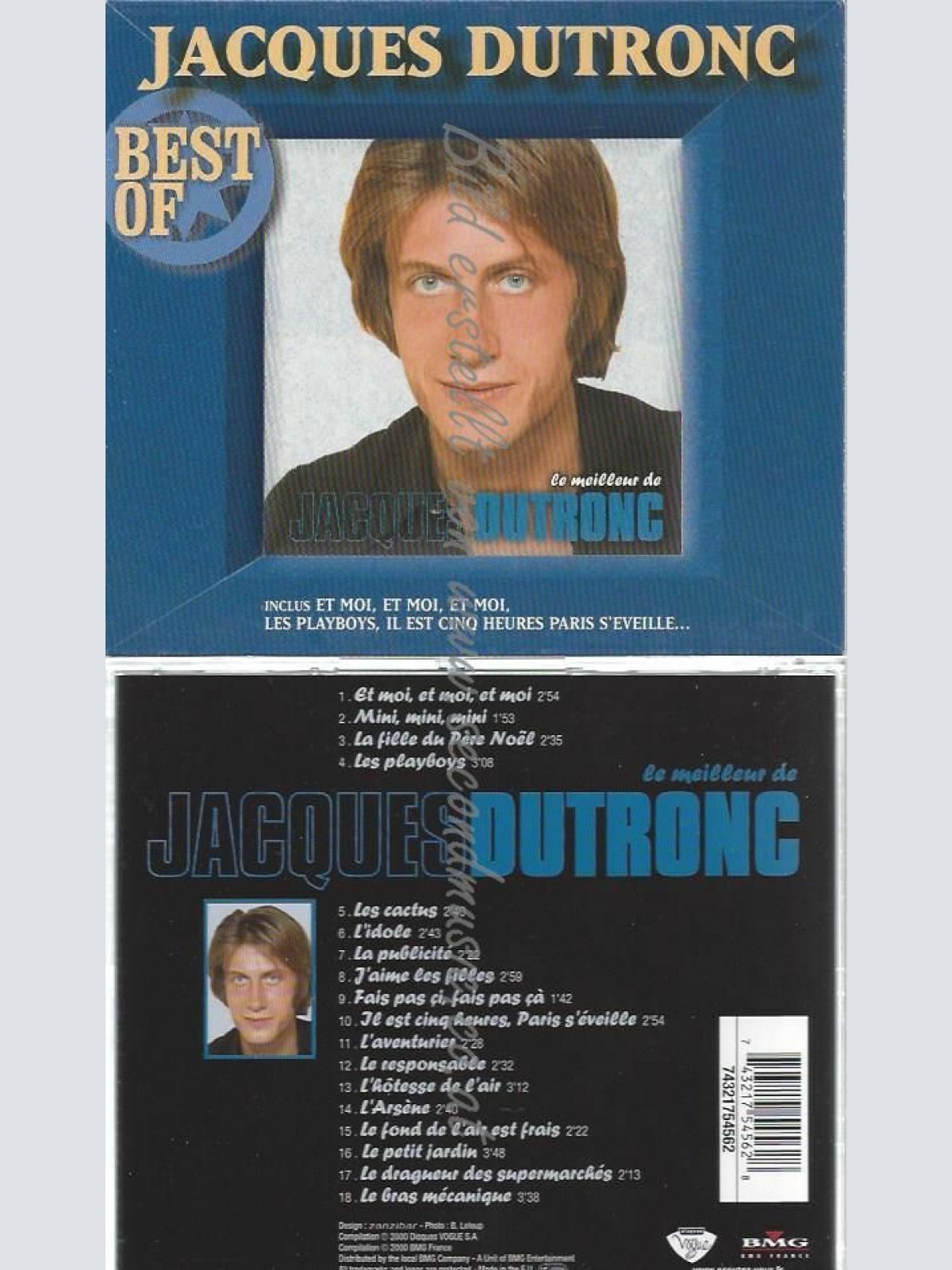 CD--JACQUES DUTRONC | --LE MEILLEUR DE BEST OF