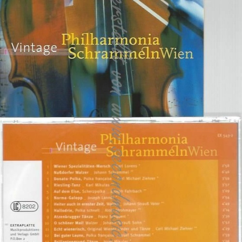 CD--PHILHARMONIA SCHRAMMELN WIEN | --VINTAGE
