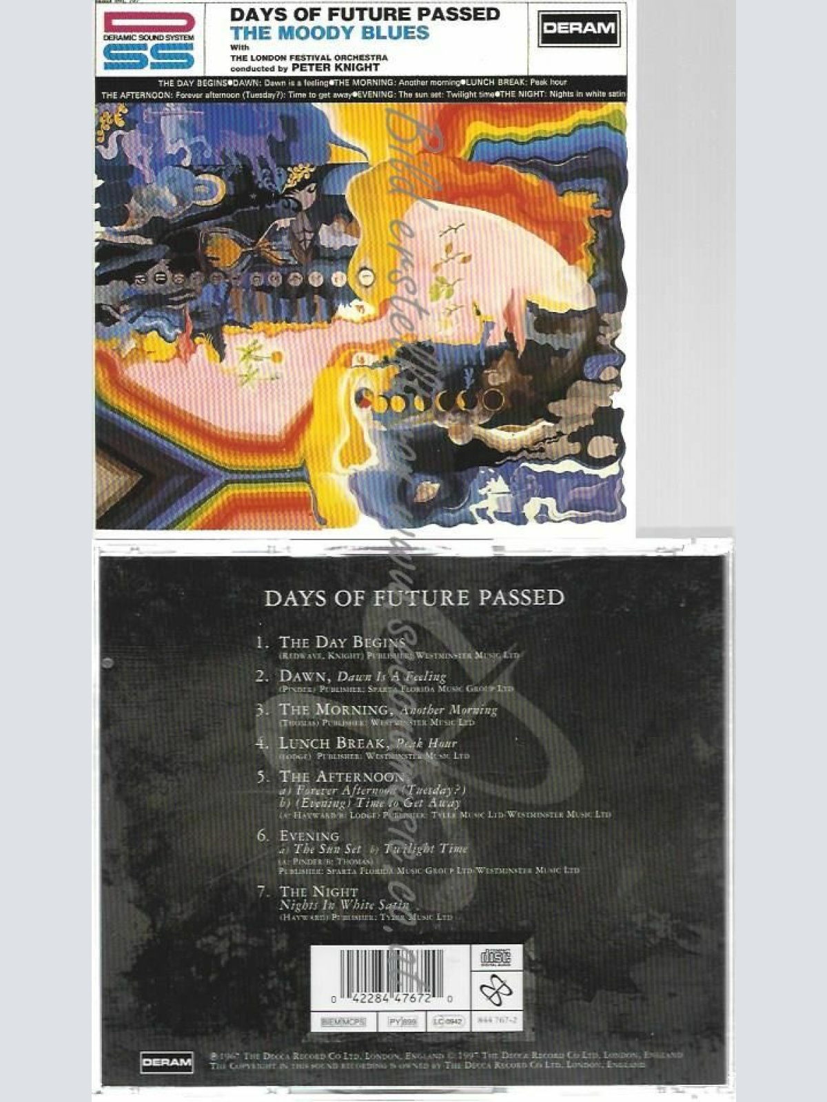 CD--THE MOODY BLUES | --DAYS OF FUTURE PASSED