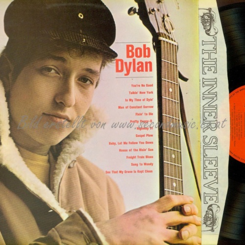 LP -  Bob Dylan – Bob Dylan  // 62022 SBPG // UK 1962 // STEREO  // OIS