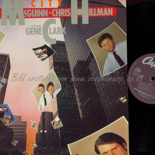 LP --Roger McGuinn & Chris Hillman Featuring Gene Clark  City