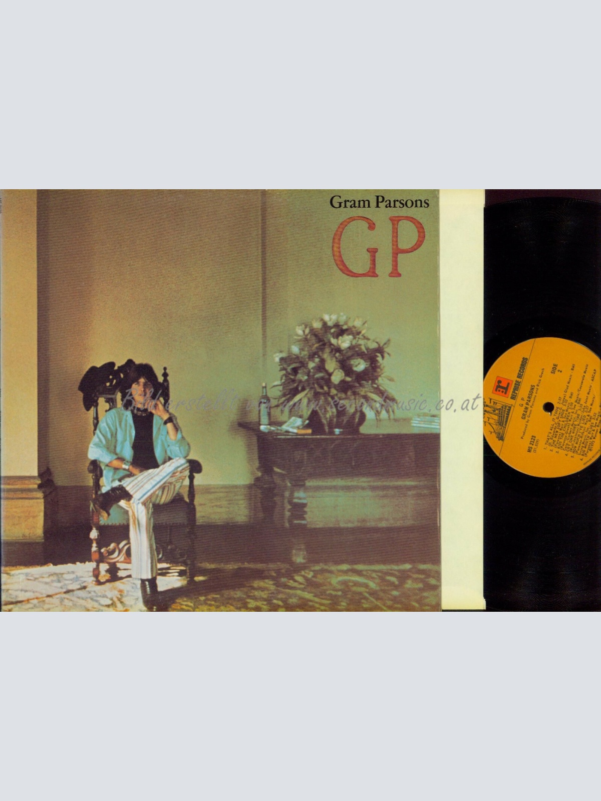 LP -   Gram Parsons  GP // FOC // OIS // US LP // MS2123