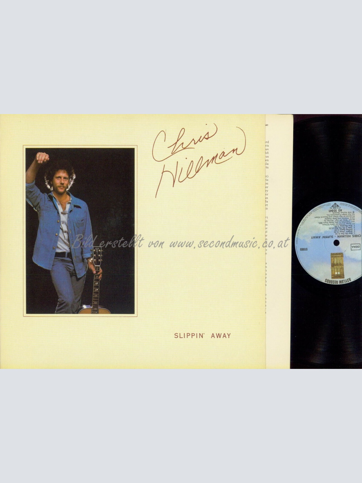 LP -   Chris Hillman  Slippin' Away   // OIS / DE