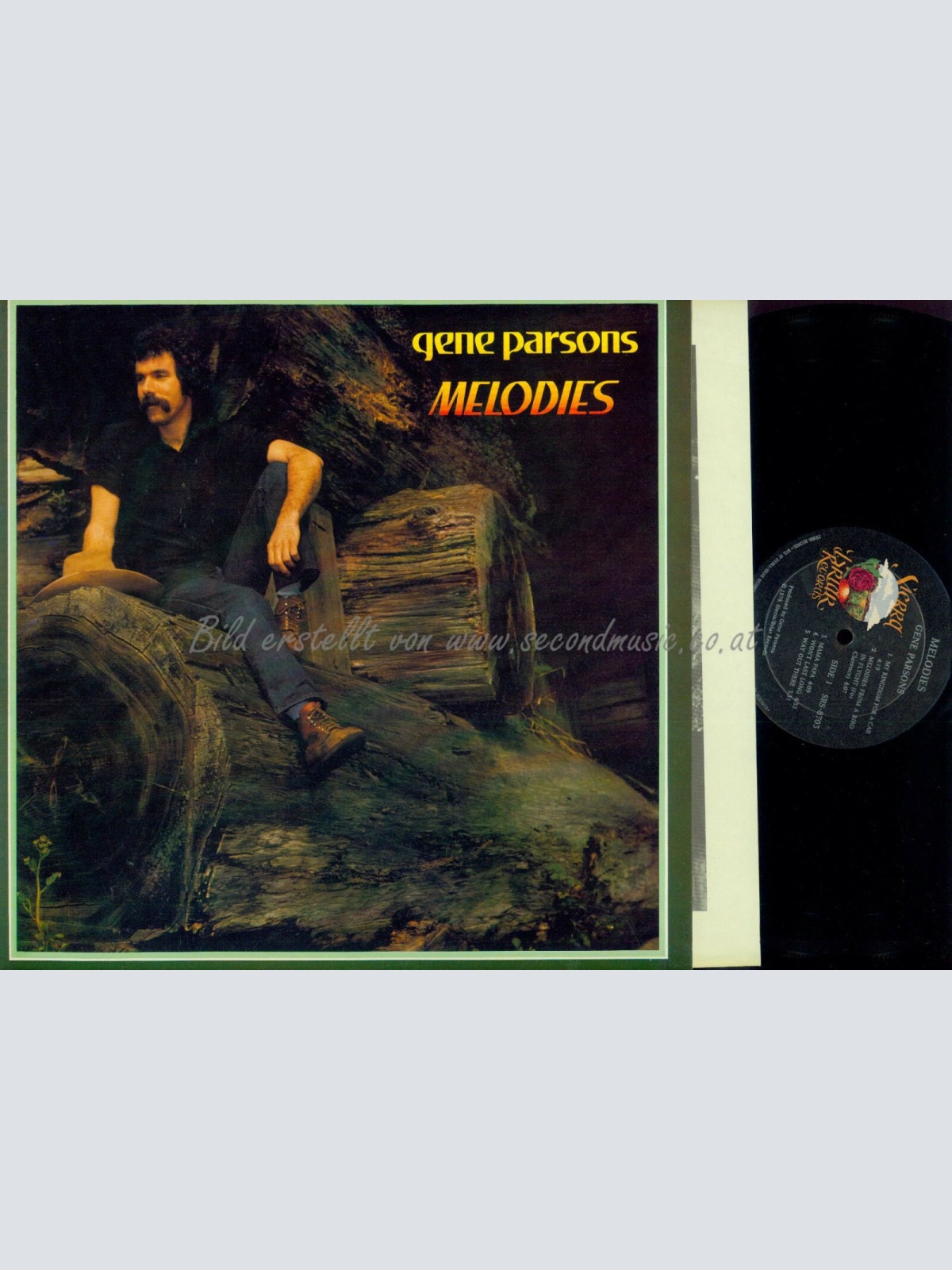 LP -  Gene Parsons  Melodies  // OIS // US LP