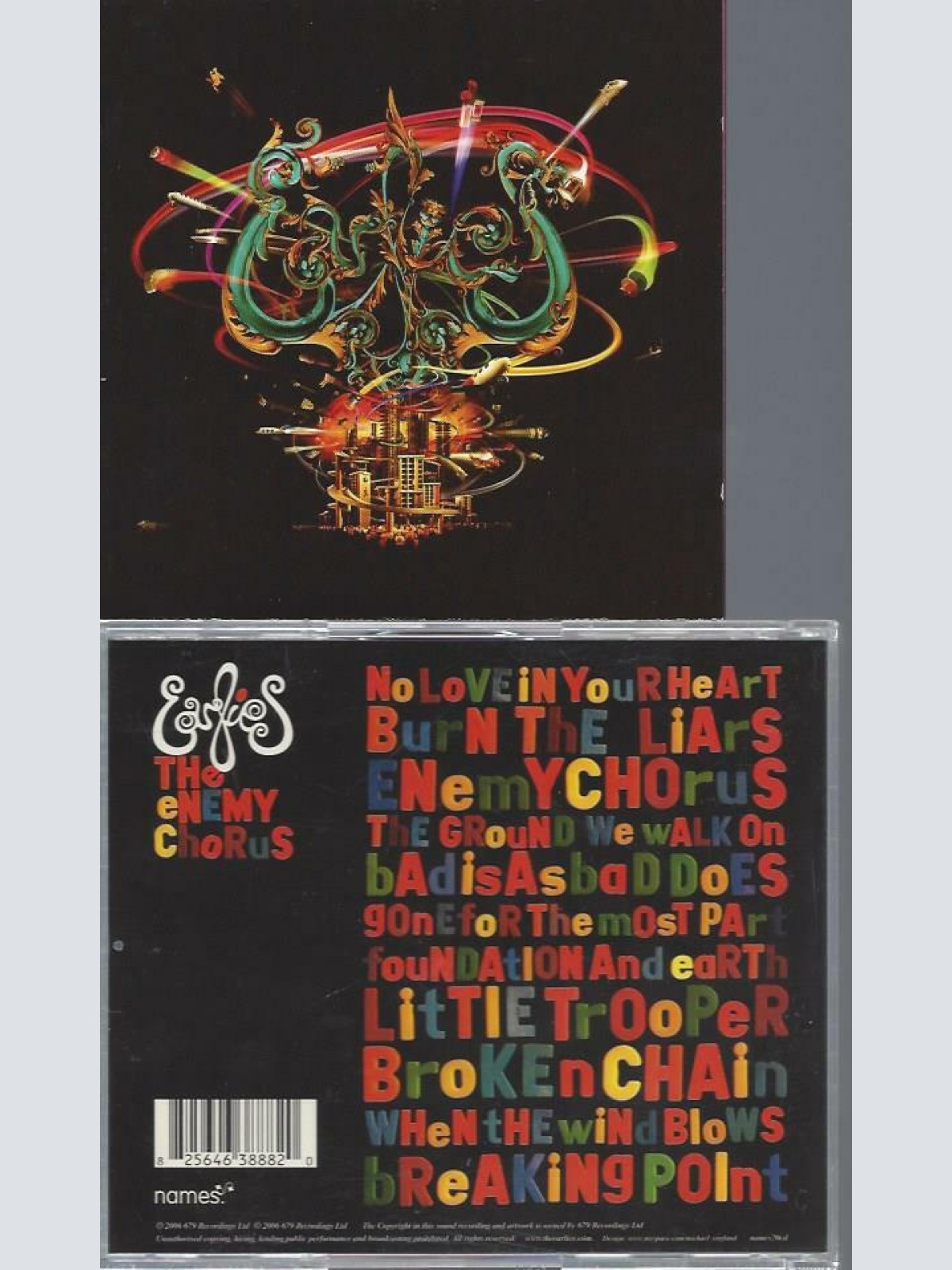 CD- -The Enemy Chorus Earlies