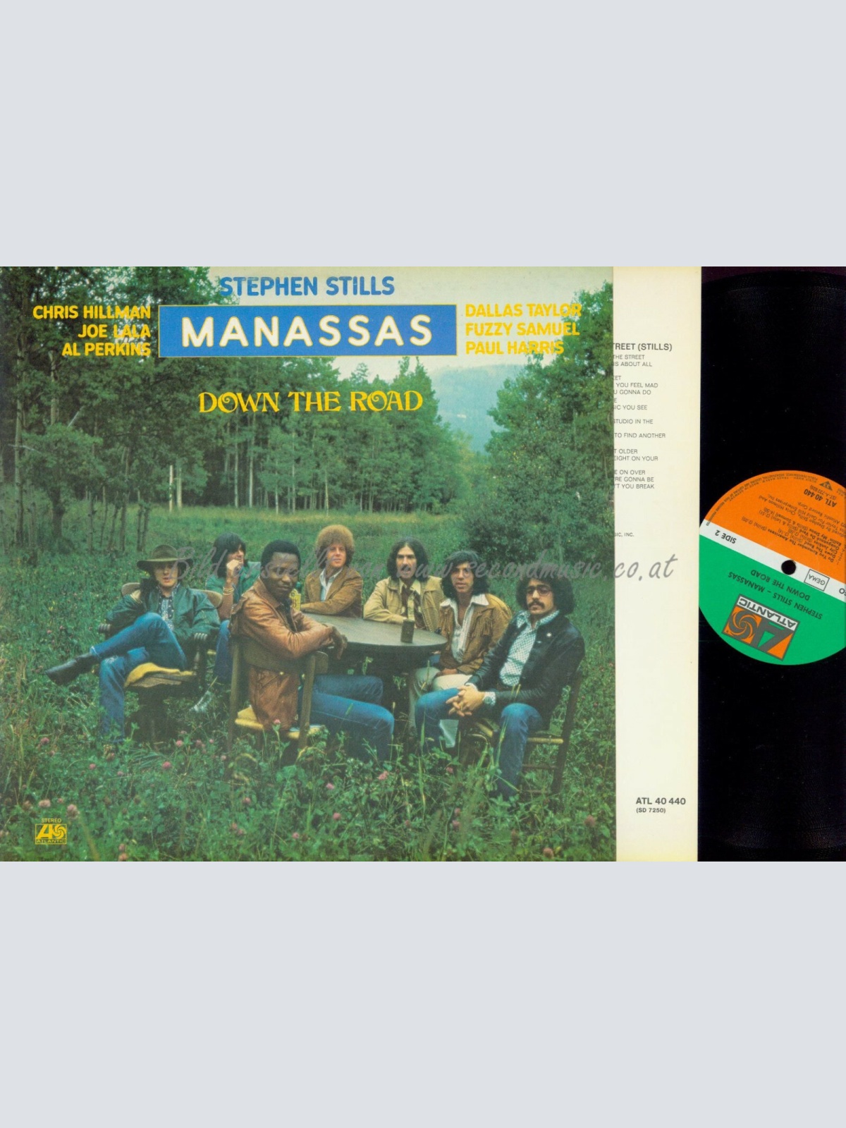 LP - Stephen Stills - Manassas  Down The Road  // DE ATL40440