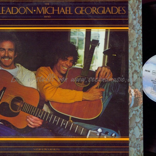 LP -The Bernie Leadon  Michael Georgiades Band Natural Progressions /DE