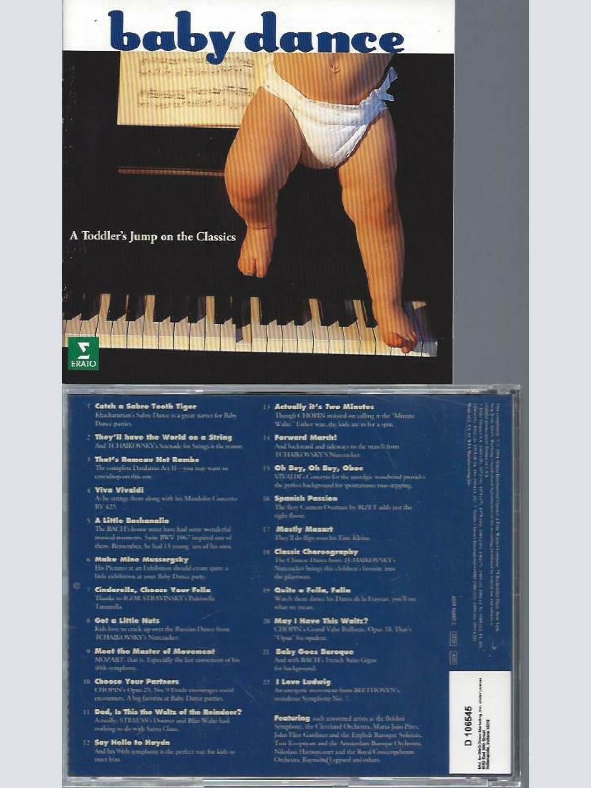 CD- -Baby Dance A Toddler's Jump on the Classics