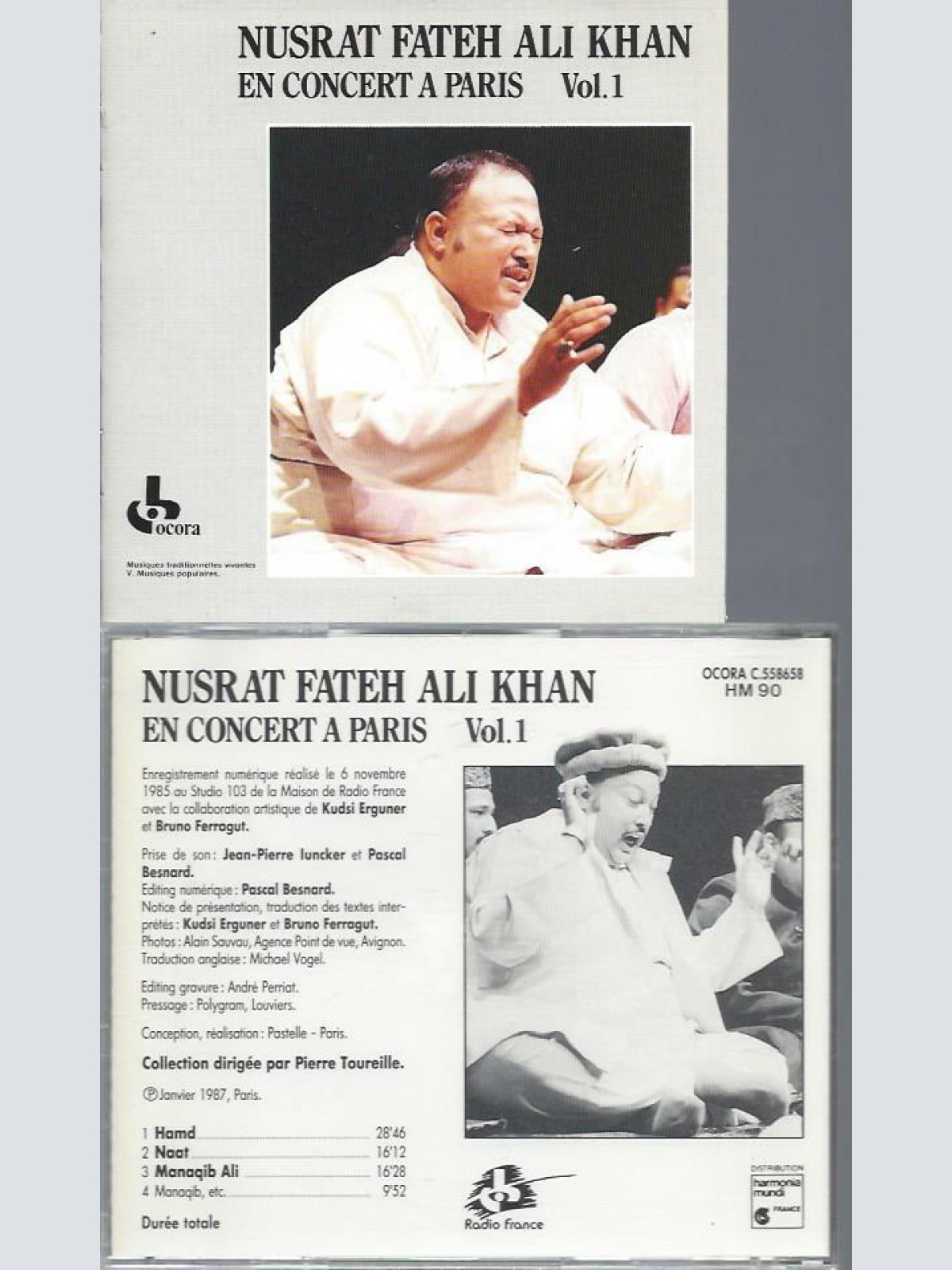 CD- Nusrat Fateh Ali Khan en Concert a Paris 1
