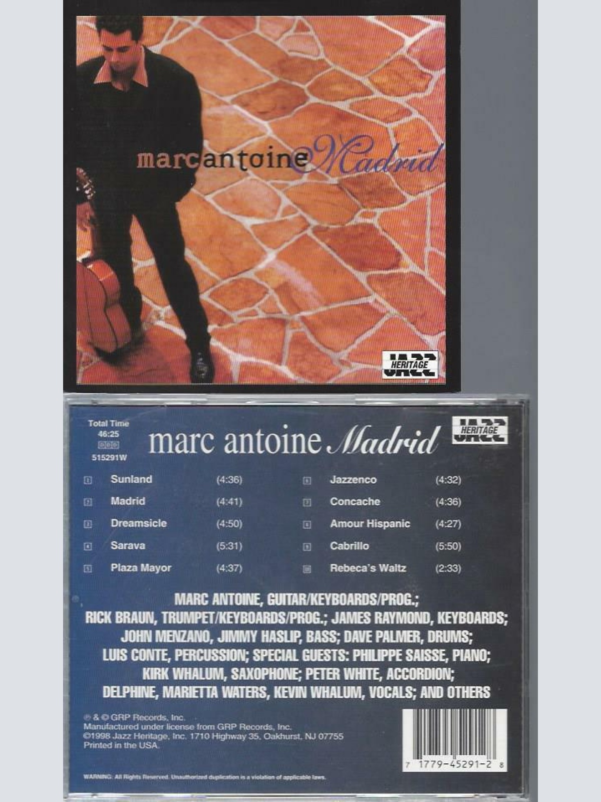 CD- Marc Antoine Madrid