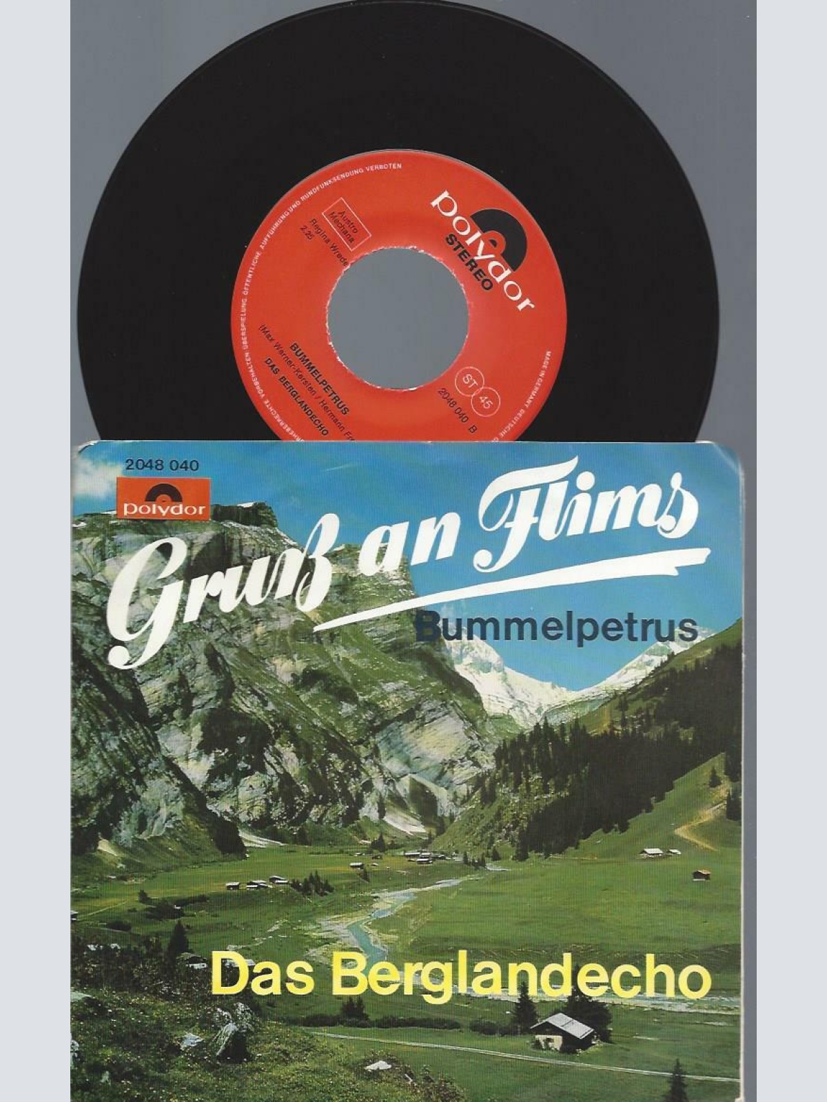7"   Das Berglandecho – Gruß An Flims