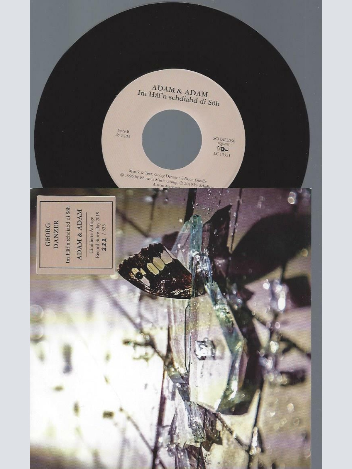 7"   Georg Danzer, Adam & Adam – Im Häf'n Schdiabd Di Söh