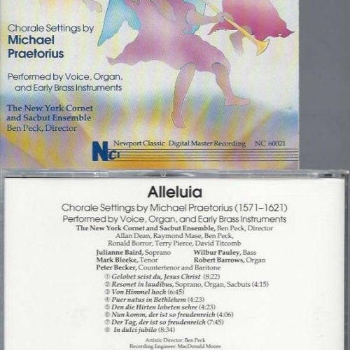CD- Alleluia Michael Praetorius