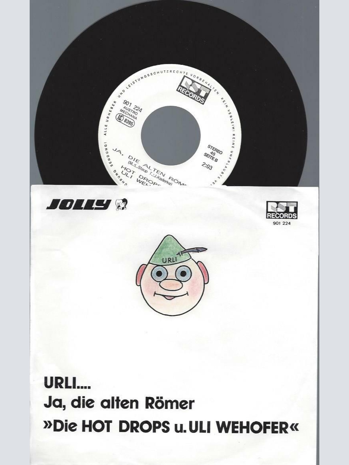 7"   Hot Drops Uli Wehofer  Urli