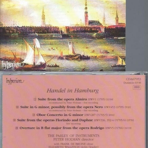 CD-  Handel in Hamburg Peter Holman