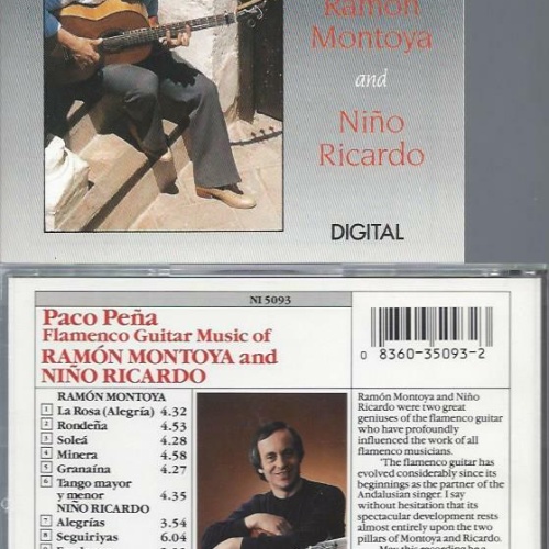 CD-  Paco Pena plays Montoya and Ricardo