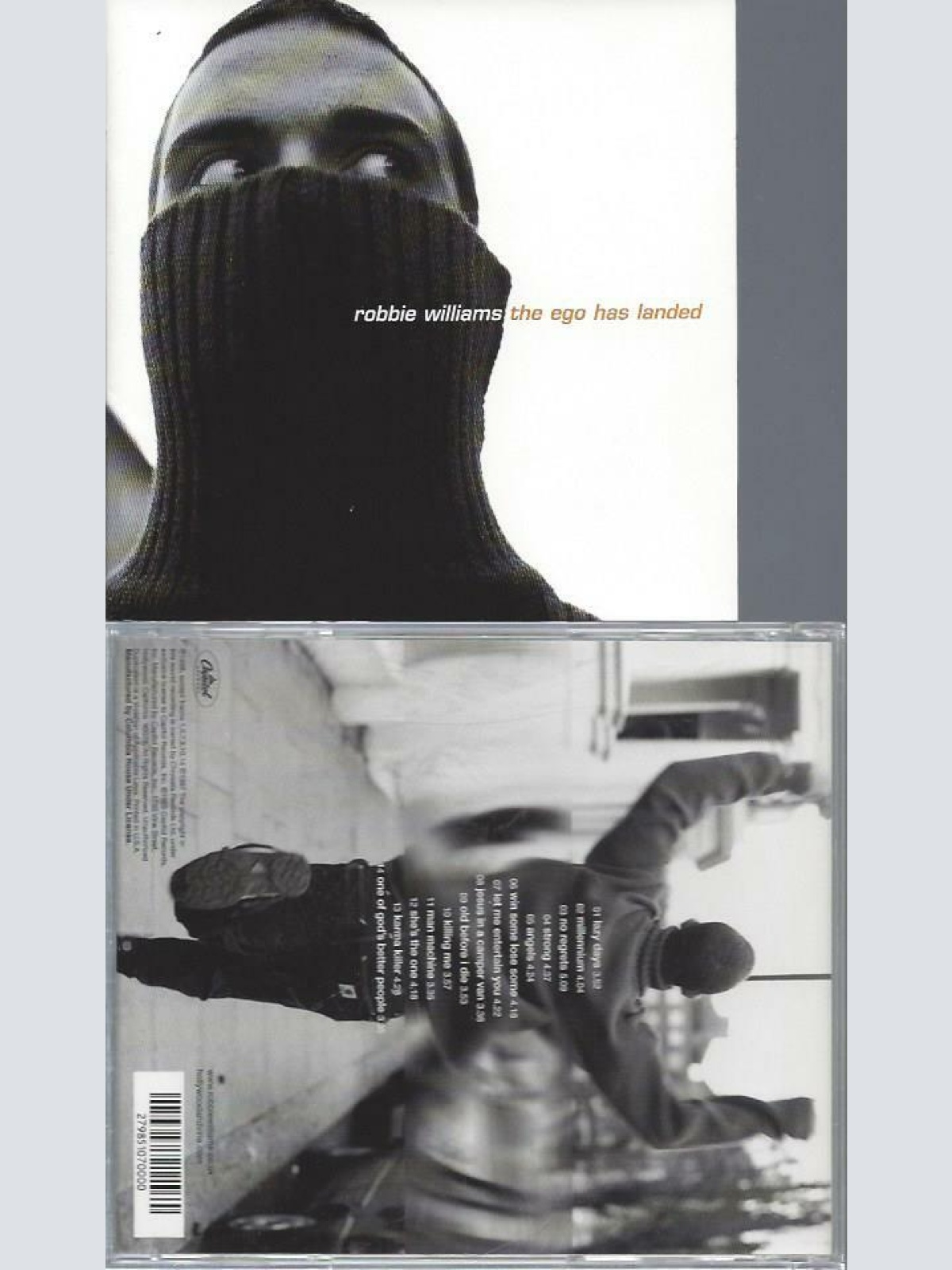 CD-   Robbie Williams  The Ego Has Landed