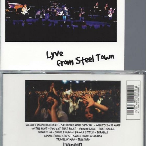 CD-  Lynyrd Skynyrd – Lyve From Steel Town // US