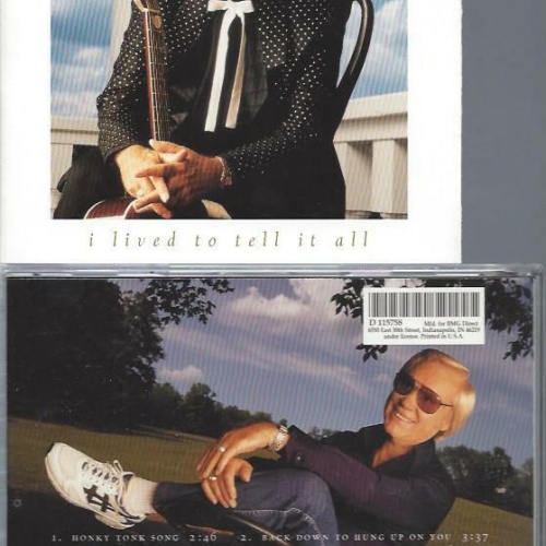 CD  -- George Jones   I Lived To Tell It All// USA