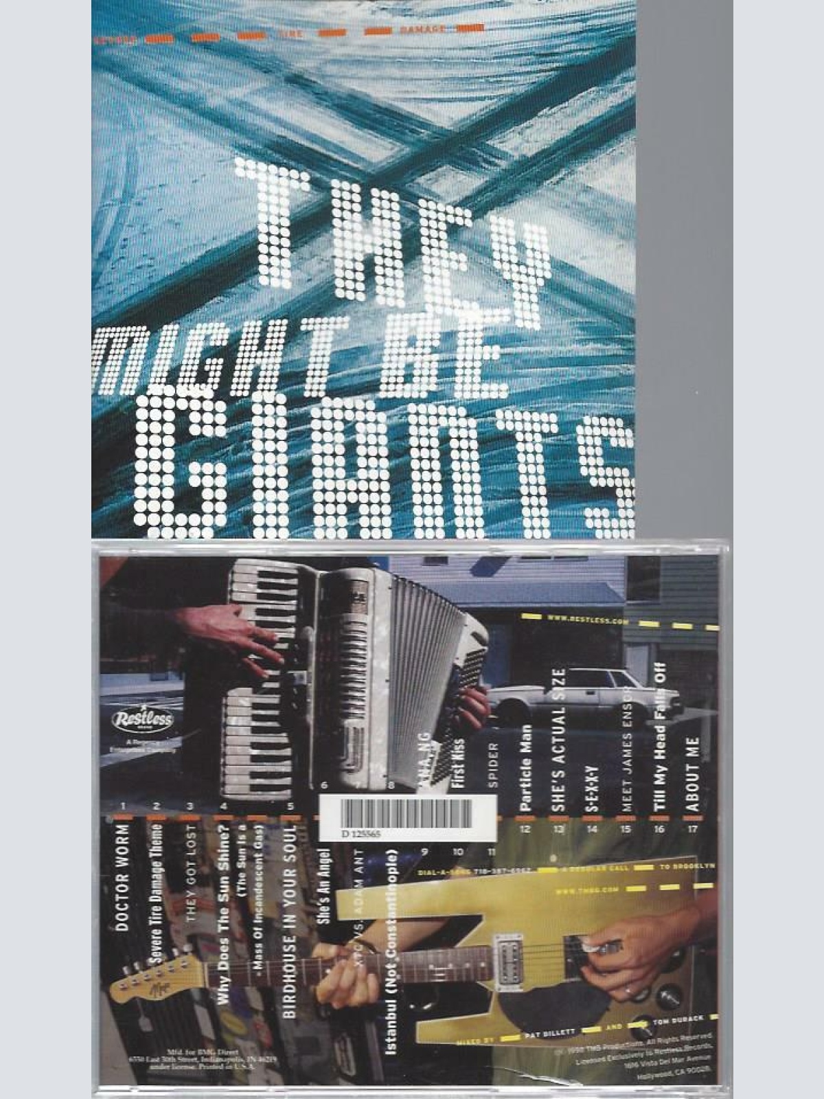 CD -- They Might Be Giants  Severe Tire Damage   // US