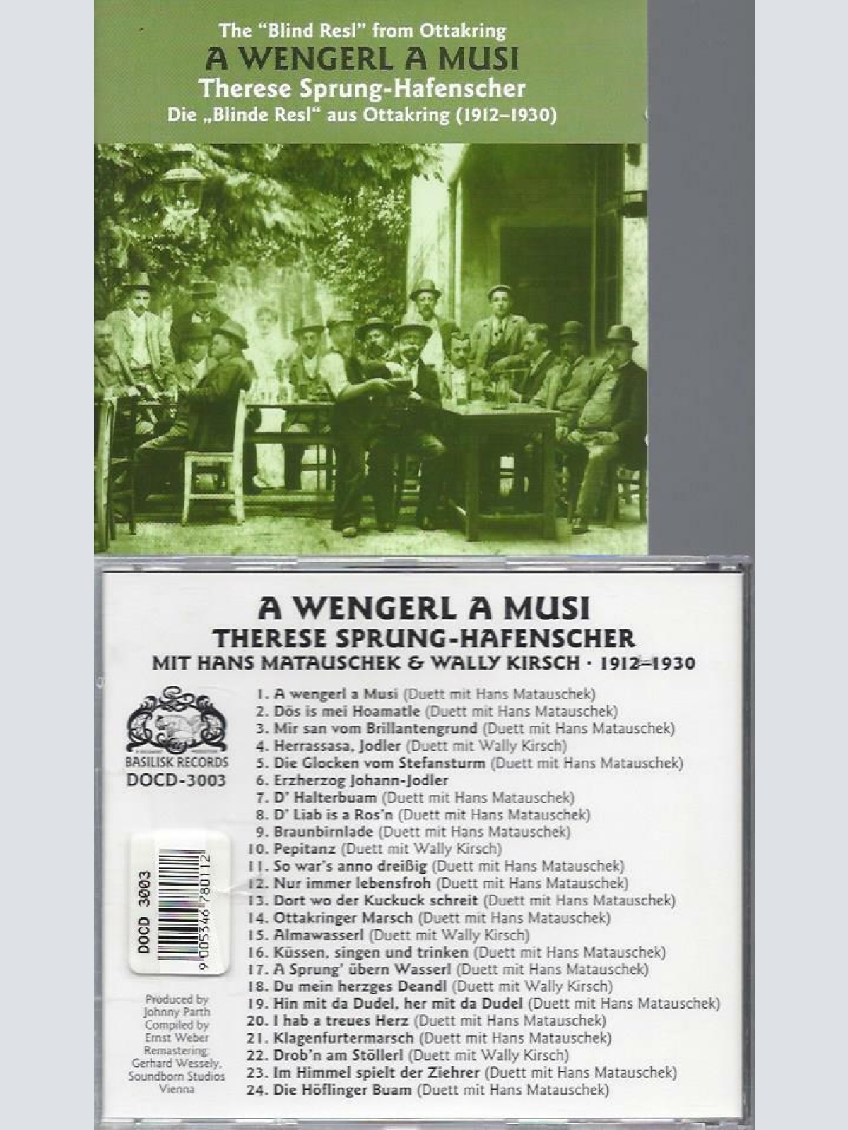 CD --A Wengerl aMusi Therese Sprung Hafenscher