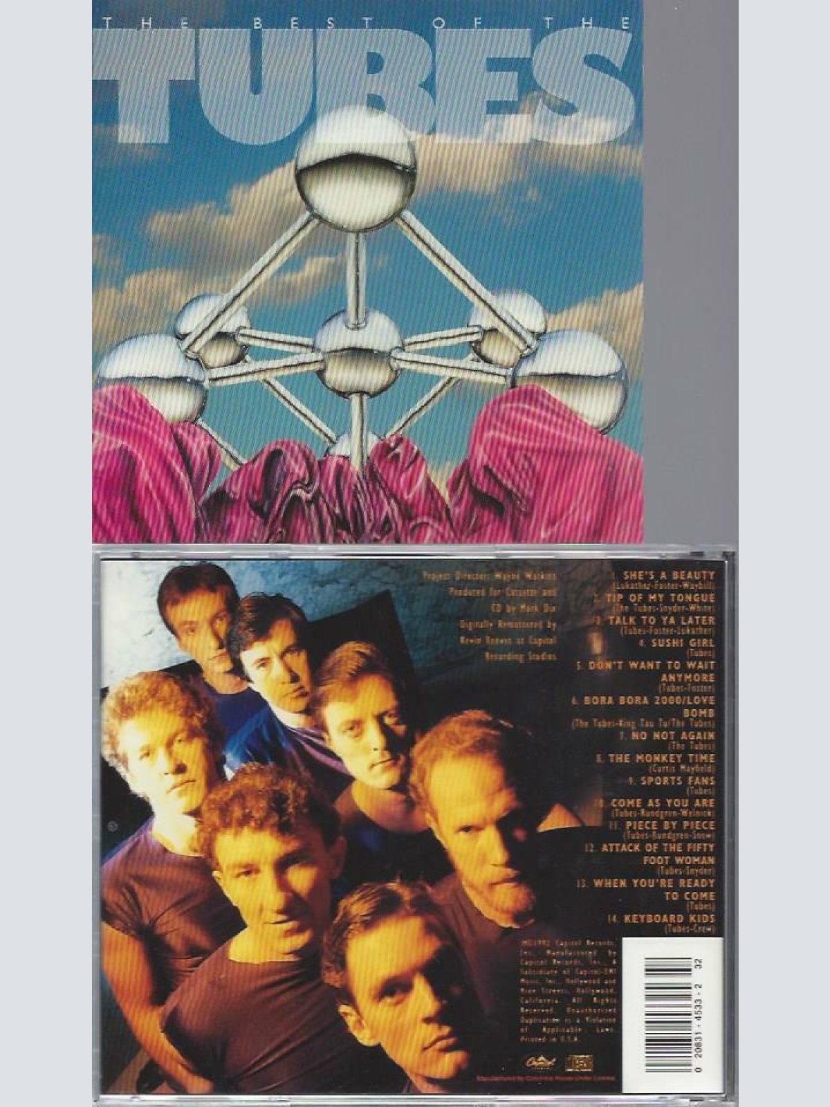 CD --  The Tubes – The Best Of The Tubes   // US