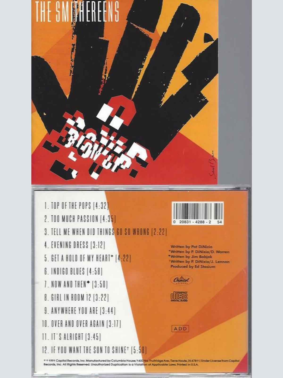 CD --   The Smithereens  Blow Up     // US