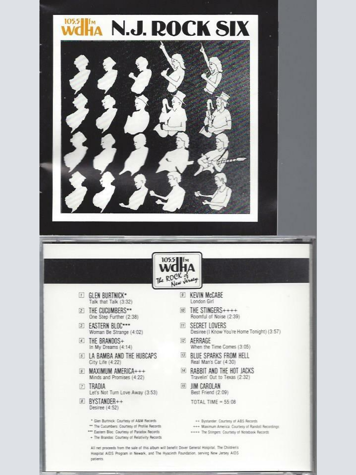 CD -- 105.5 WDHA: New Jersey Rock 6